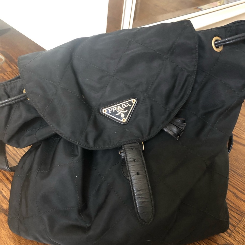 Authentic Prada Backpack